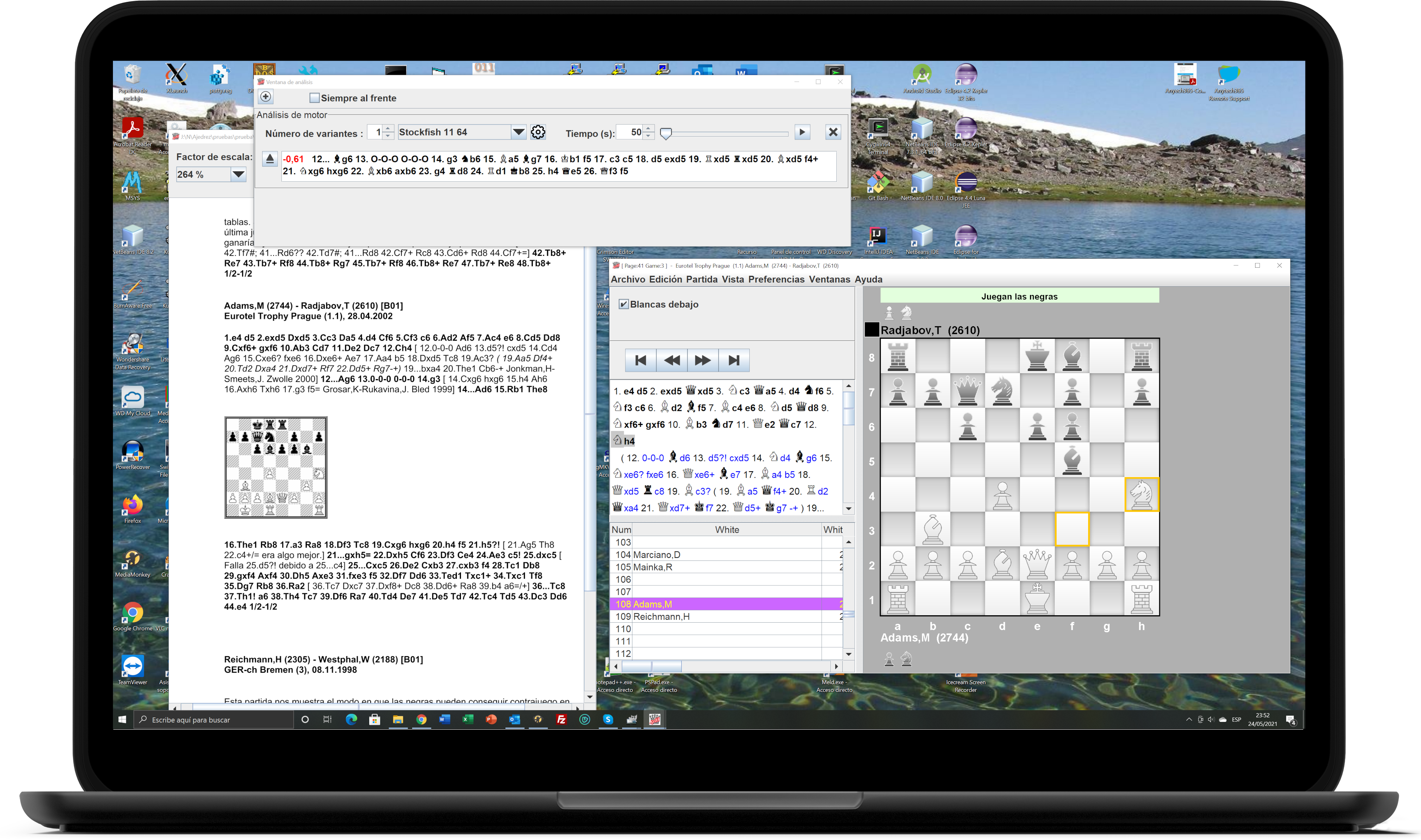 Haundrix Chess - A free chess playing program and PGN viewer.