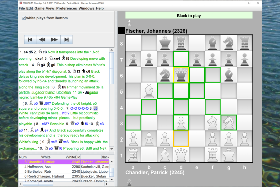 Haundrix Chess - A free chess playing program and PGN viewer.